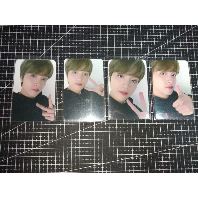 wts want to sell haechan pc photocard pc photocard haechan hc slow acid teddy island favorite things