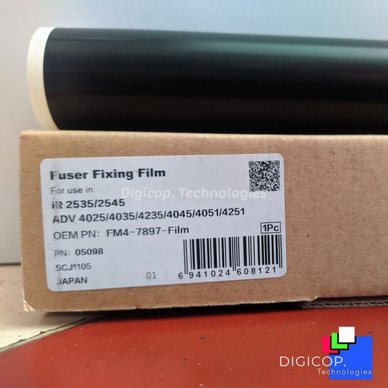 Fuser Fixing Film Canon IR Advance IRA 4025 4035 4045 4051 4225 4235 4245 4251