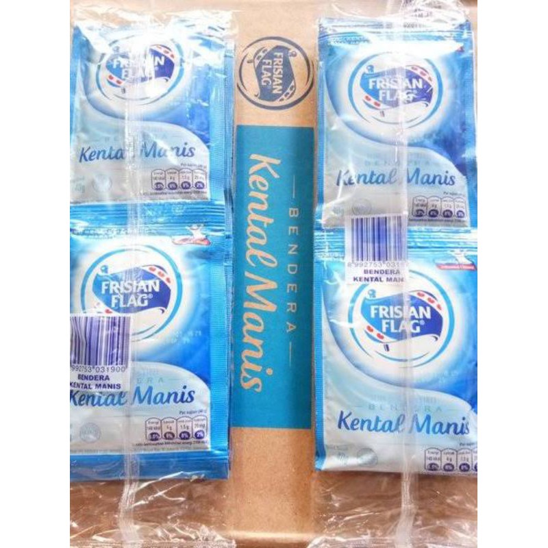 

susu putih kental manis/1renteng-6sachet