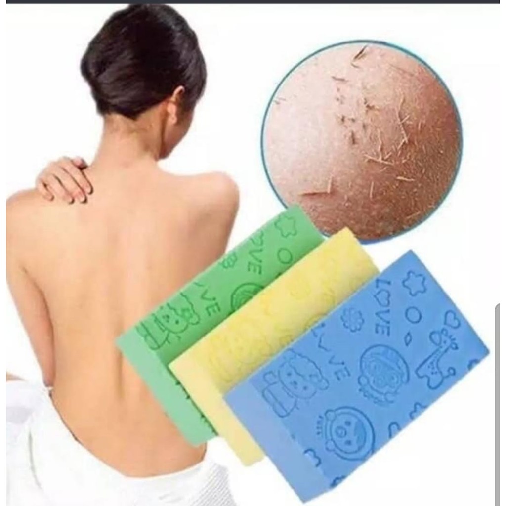 SPON SPONS SPONGE MANDI MAGIC KOREA ANGKAT DAKI