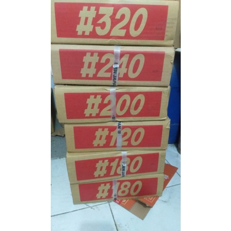 Tosa Emery 1kg bubuk amplas jepang amril powder - grit 30 100 120 180 200 240 320 400