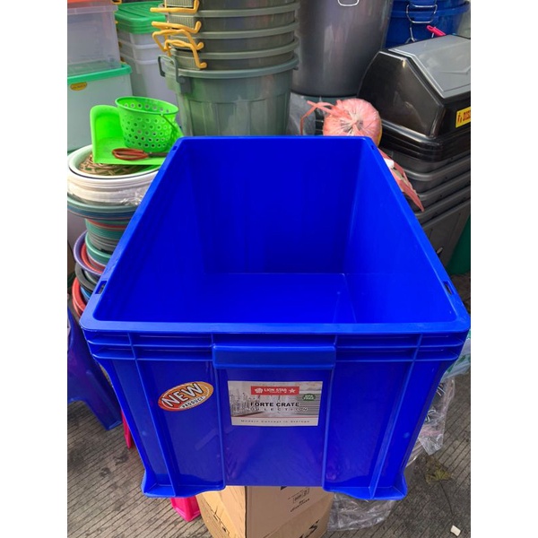 Lion Star Forte Crate Container Box Plastic / Kontainer Box Industri / Box Tahu / Bak Ikan