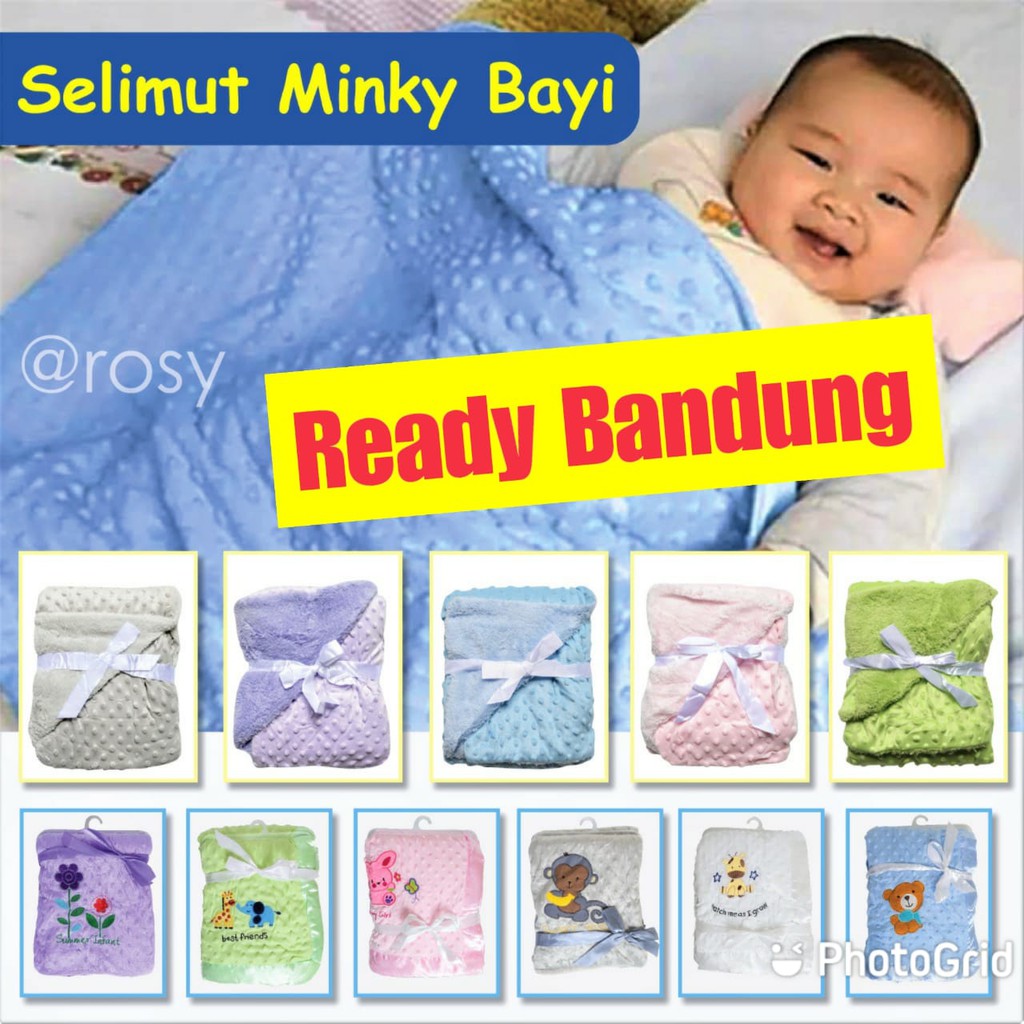 SELIMUT BAYI POLOS  MINKY SELIMUT DOUDOU  SELIMUT Carter POLOS BABY BLANKET POLOS SELIMUT Doudou candy dot Minky Selimut Minky Dot Motif Blanket Cotton On Minky Selimut Bintik Motif | Selimut Minky Fleece Motif Selimut motif Dot Minky / Soft Baby Blanket