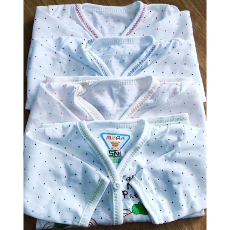 3PCS BAJU BAYI KAOS KATUN LENGAN PANJANG SNI MEYGA