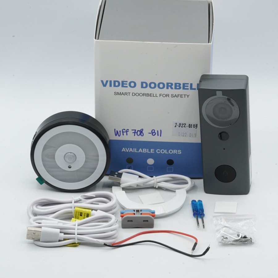 Smart Wireless Video Doorbell 1080P 1pc Receiver WiFi