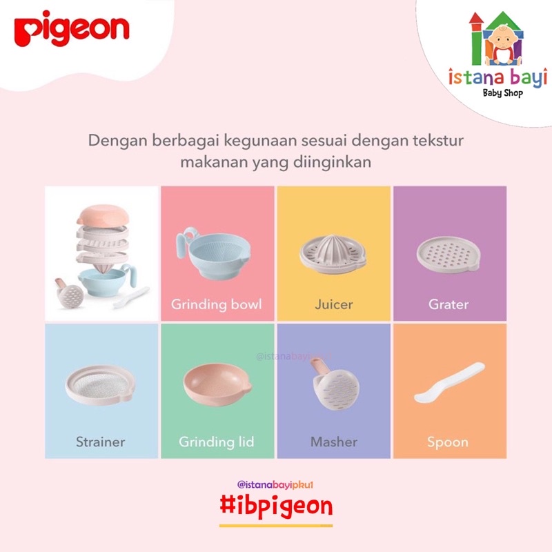 Pigeon Home Baby Food Maker - Peralatan MPASI bayi