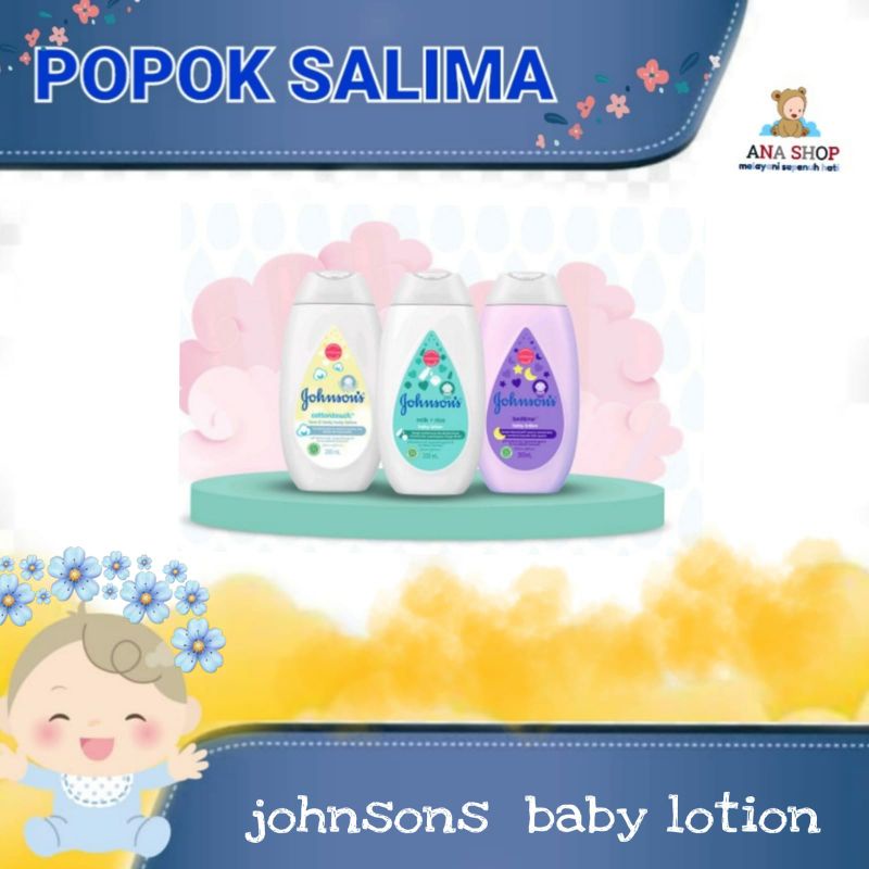 PROMO JOHNSON'S BABY LOTION 100L/SHAMPOO 200 ML