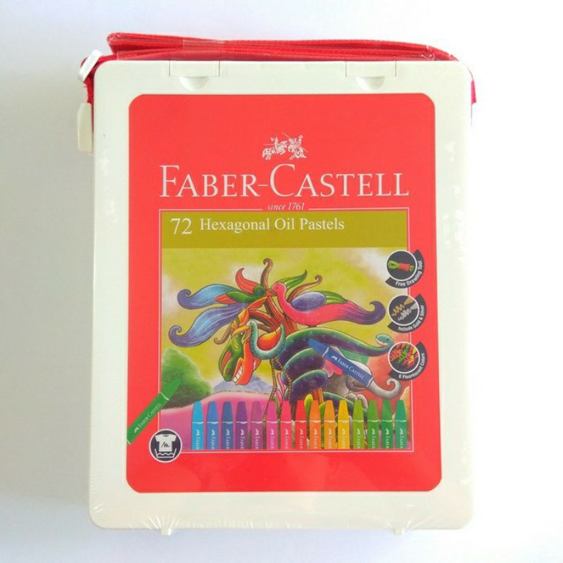 

Crayon Faber Castell Hexagonal Oil Pastel 72 Warna
