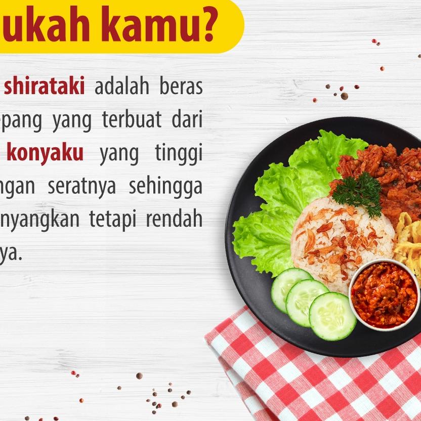 

HOT SALE|LR15|Twin Pack - Tropicana Slim Shirataki Rice 72 g - Bantu Dukung Hidup Sehat