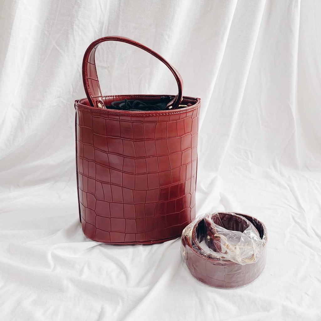 Round Bucket Bag