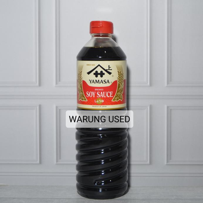 

YAMASA SOY SAUCE 1000 ML ( 1 L ) /SHOYU/KECAP ASIN JEPANG/SAUS JEPANG