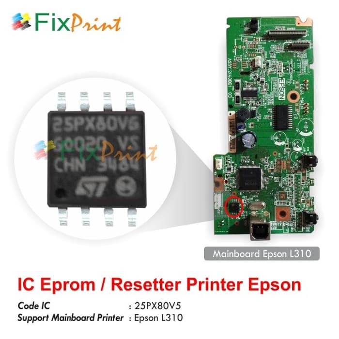 IC Eprom Epson L310- IC Eeprom Reset Epson L310- Resetter Epson L310 FSB3371