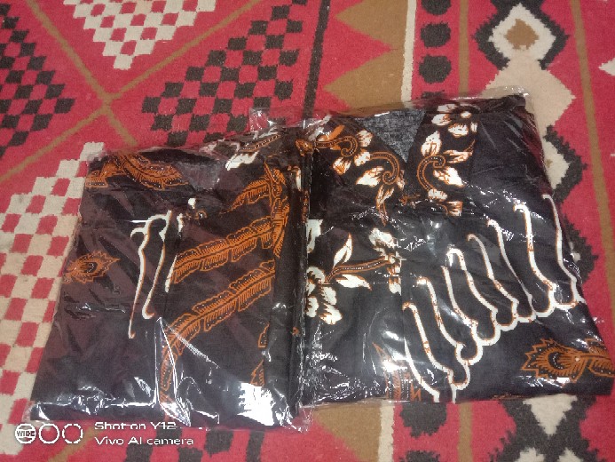Maura Couple Sania Ruffle Batik Couple Ori Ndoro Jowi Dnt Garansi Term Z3n6 Top Blouse Fashion Ready