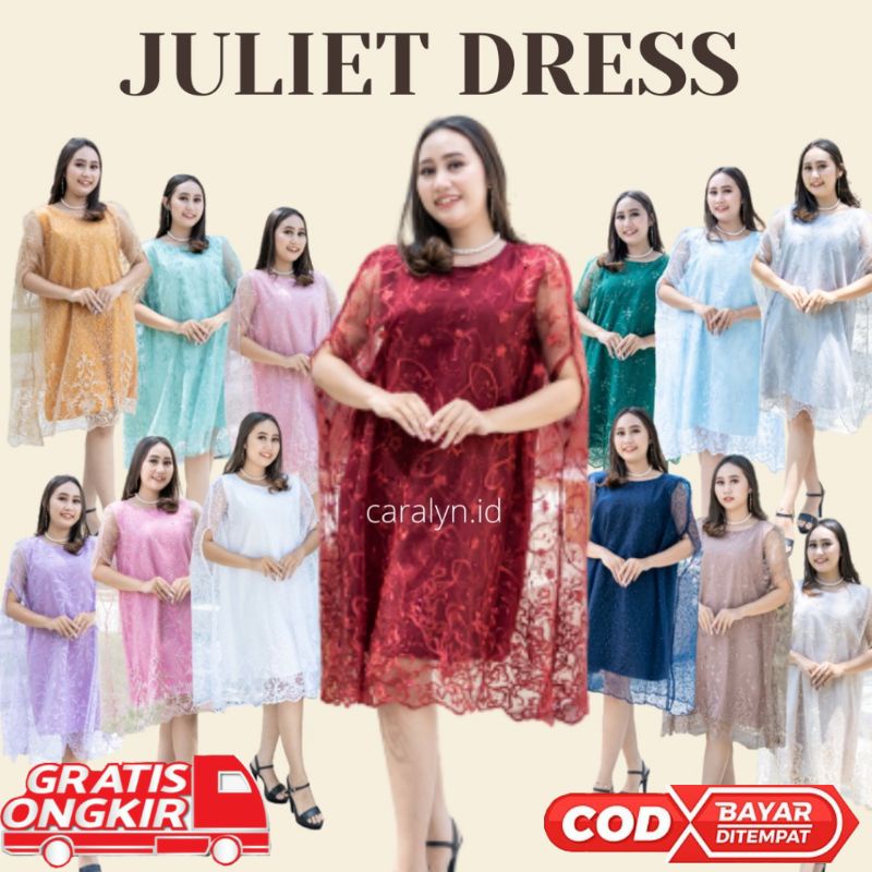 DRESS KOREA KOREAN STYLE KONDANGAN WANITA REMAJA TERBARU JULIET