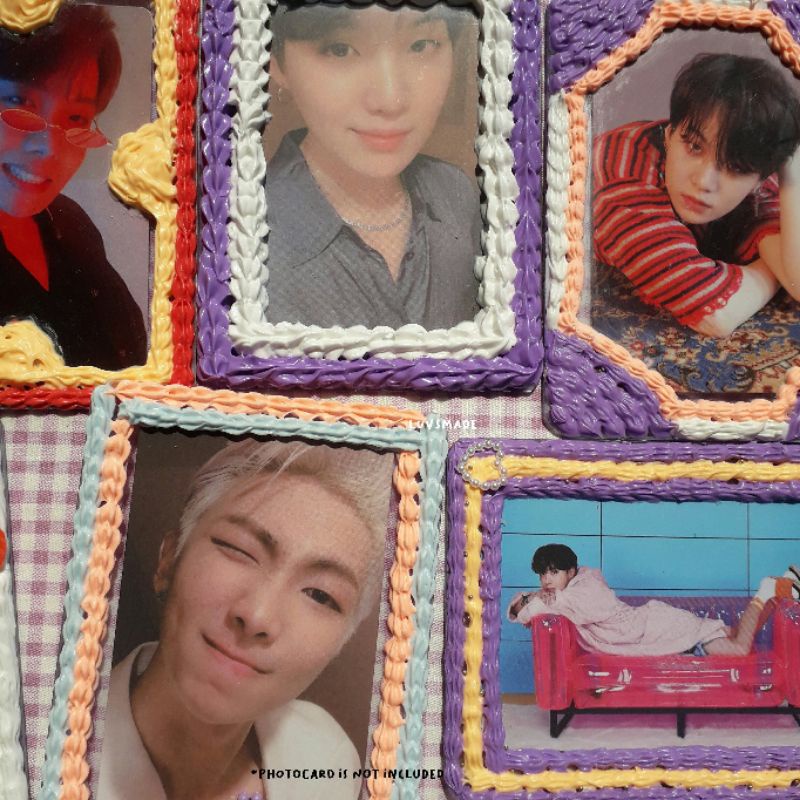 [READY STOCK] PHOTOCARD TOPLOADER SLEEVE CREAM DECO
