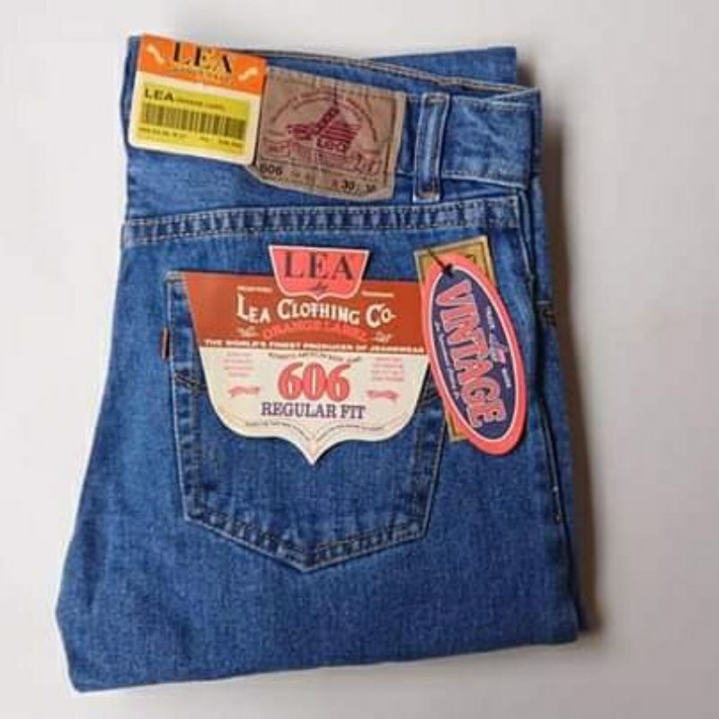 CELANA JEANS PRIA ORIGINAL LEA 606