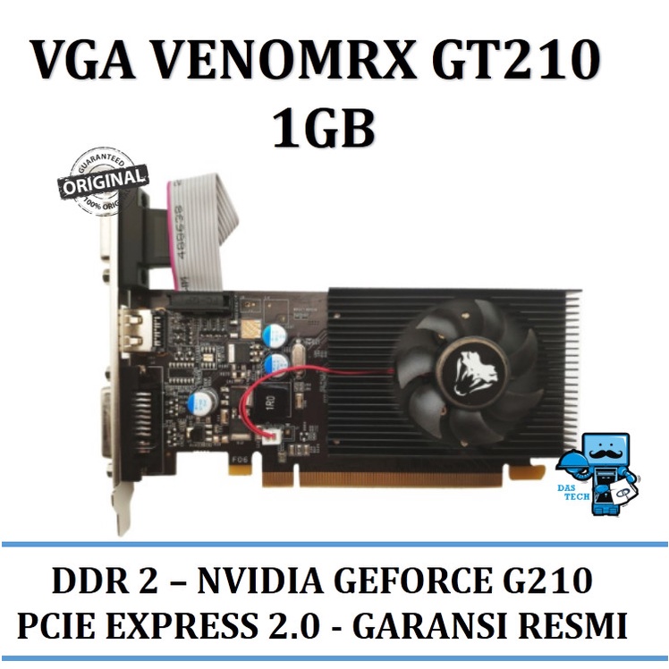 VGA Venom RX GT-210 1GB DDR2 - Original Product
