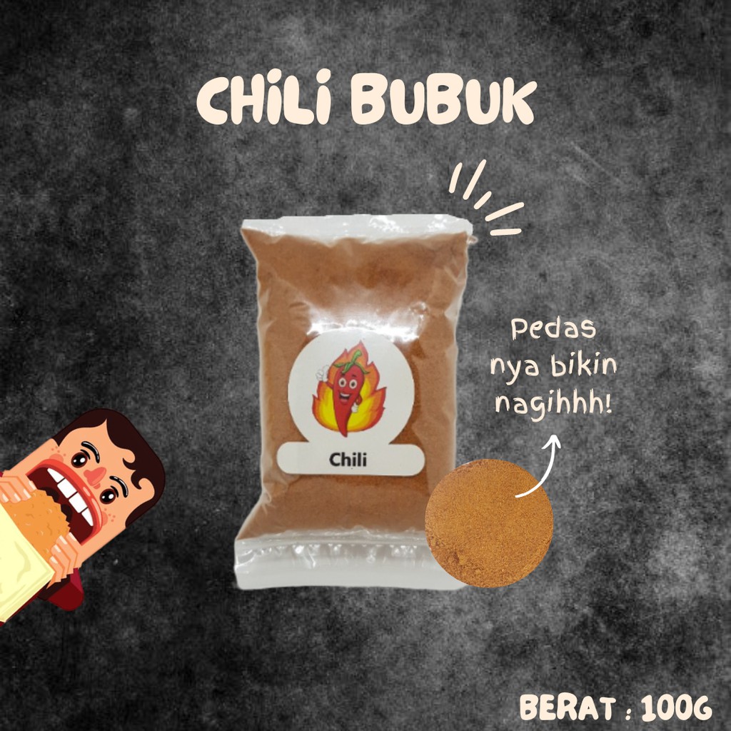 BUMBU TABUR CHILI / CABE BUBUK KEMASAN 100GR