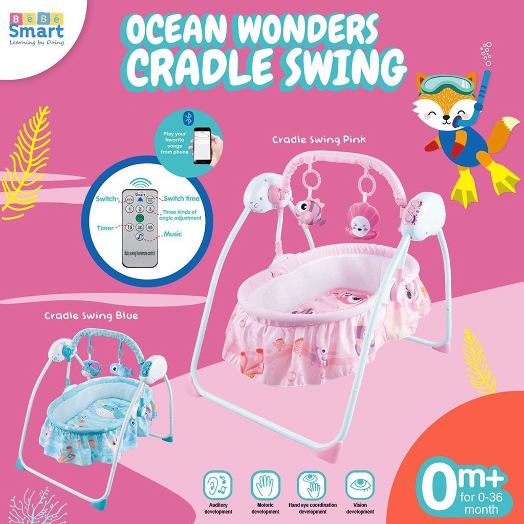 BEBE SMART OCEAN WONDER'S CRADLE SWING / AYUNAN BAYI