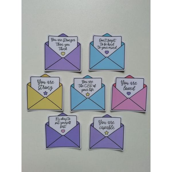 

[ST-5] Stiker Surat Motivasi Stickers Scrapbook Stickers Journal Stickers Aestetik Stickers Motivation Stiker Motivasi
