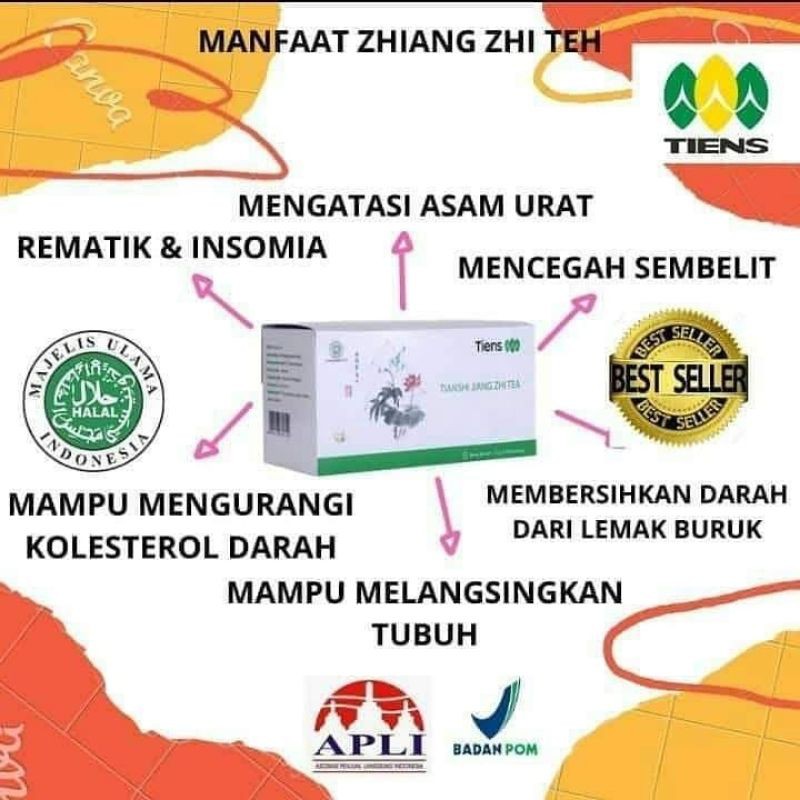 BANYAK DISKON PRODUK LARIS Tiens Jiang Zhi Tea TERMURAH ORI ASLI. HALAL
