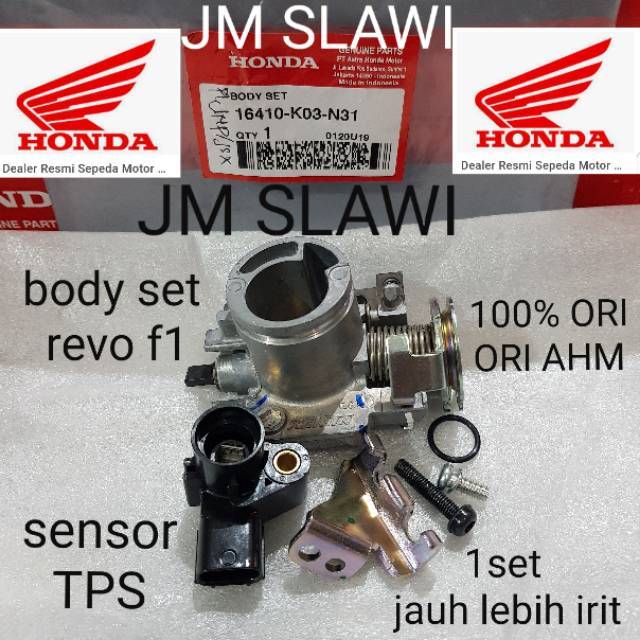 16410-K03-N31 Body set throttle body only revo fi ori AHM