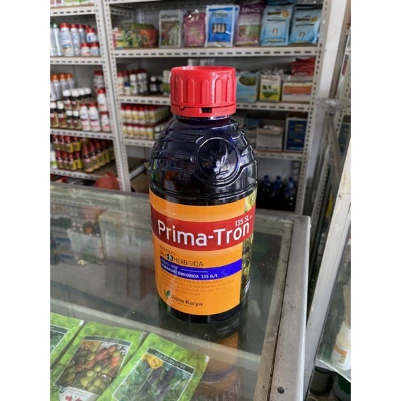 Herbisida Prima-Tron 135SL Parakuat Gramoxone Racun Rumput Kontak 1L