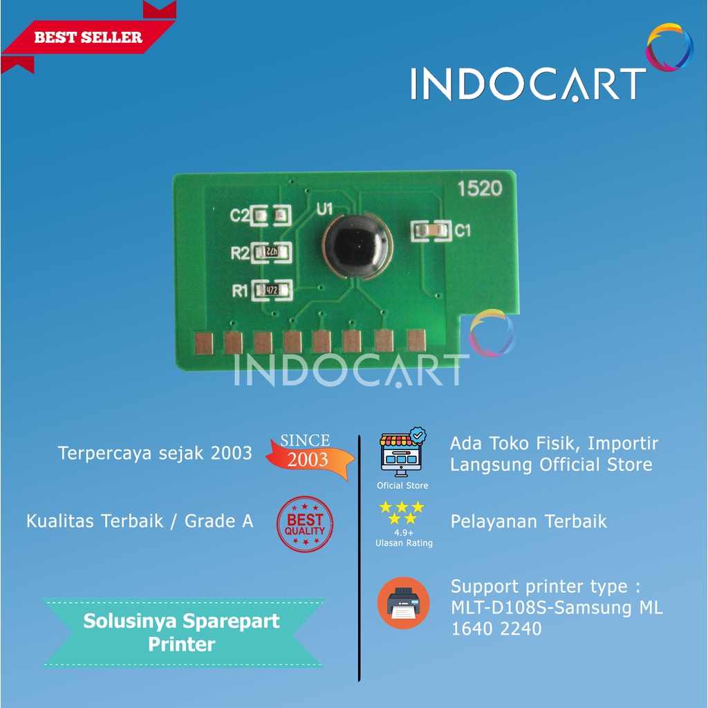 Chip MLT-D108S-Samsung ML 1640 2240-1K5