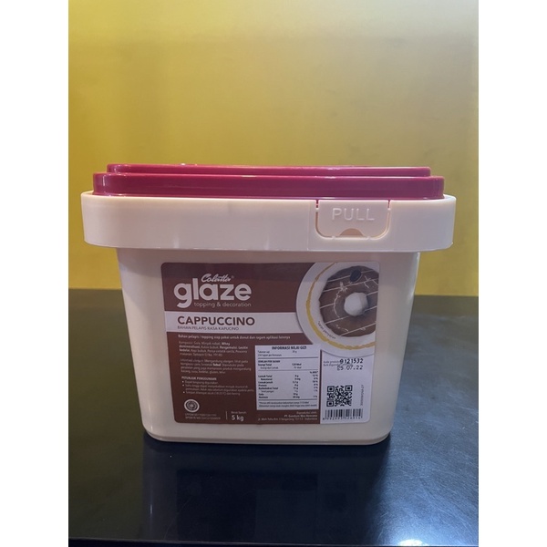 

colatta dip glaze cappucino kemasan repack 500gr
