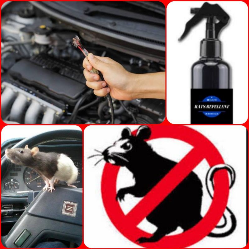 X3 Cairan Pengusir Tikus Dalam Mobil &amp; Mesin  | RAT Repellent Racun Pembasmi Parfum Anti Serangga