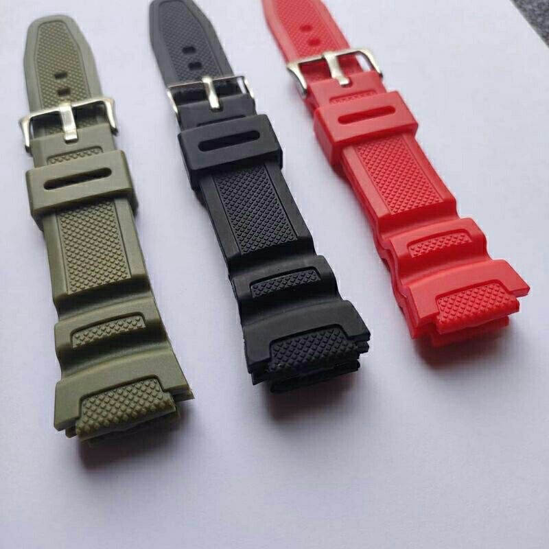 Strap tali karet rubber jam tangan Casio AE1000