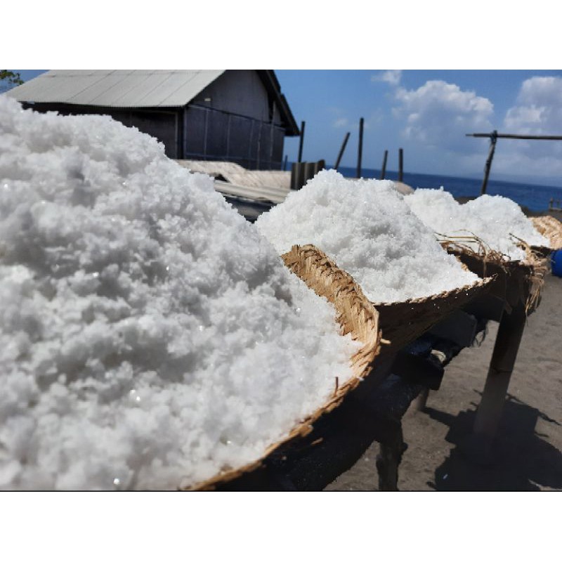 

GARAM LAUT KUSAMBA/ SEA SALT KUSAMBA BALI KEMASAN 1 KG