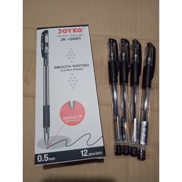 

HJK PULPEN JOYKO GEL (PENA JEL) JK-100NT PULPEN GEL JOYKO 1 PACK