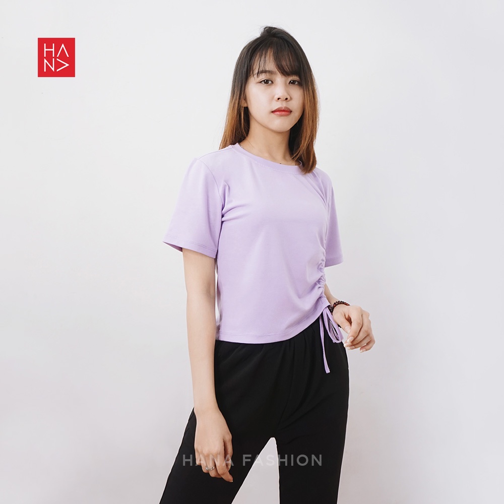 HanaFashion JKT - Isabel T Shirt Kaos Wanita Murah - TS090