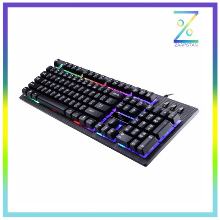 Leopard G20 Gaming Keyboard LED - Black