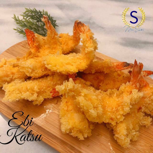 

[FROZEN FOOD MRS.SAINS] EBI KATSU udang jumbo goreng premium full daging tinggal goreng siap saji