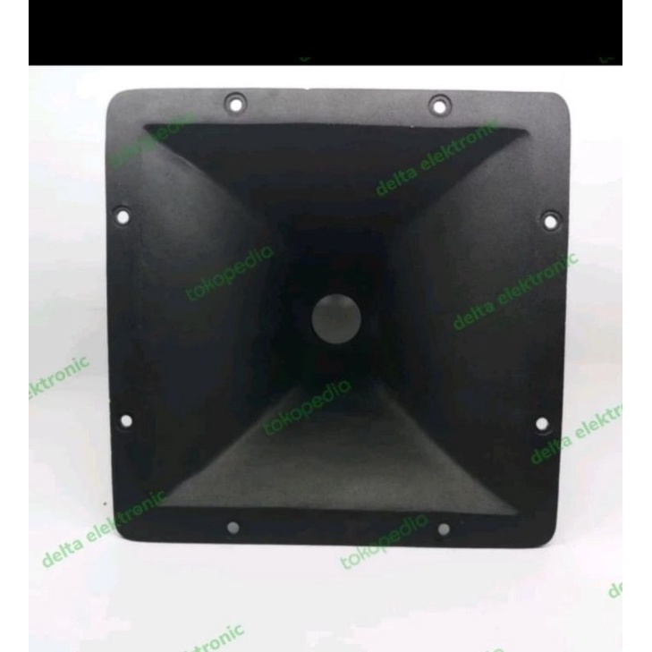 Corong horn tweeter 22x22 22 x 22 besi drat dan baut. bahan besi cor .