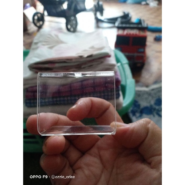 

acrylic name tag hanging