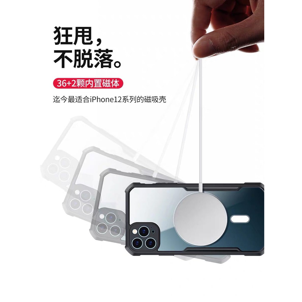 XUNDD IPHONE 12 / PRO / MINI / PRO MAX SOFT CASE MAGSAFE BEATLE SERIES