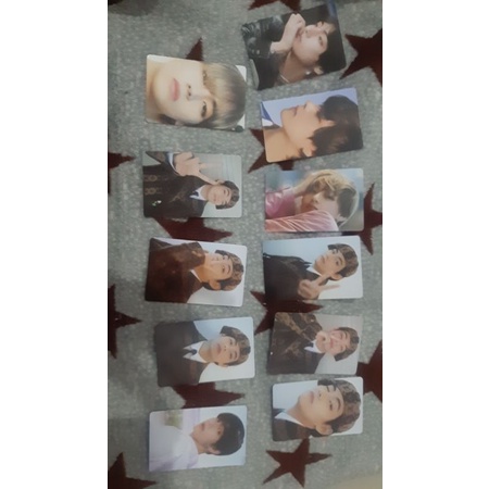 PHOTOCARD PC V TAEHYUNG DICON 101 TAE DAUN TEDAUN TAE CHERRY OFFICIAL
