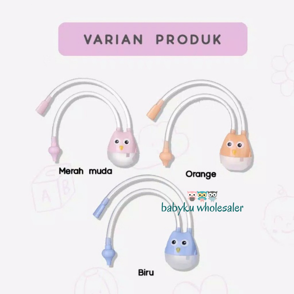 Nasal aspirator penyedot ingus hidung bayi - nose cleaner sedit ingus bayi