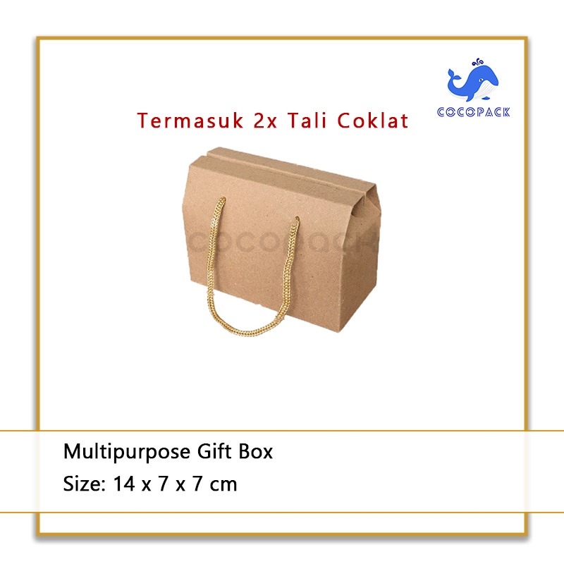 

Multipurpose Gift Box Souvenir Hampers Paper Bag Serbaguna