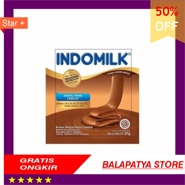 

TERMURAH SKM Sachet Indomilk Coklat 37 gr