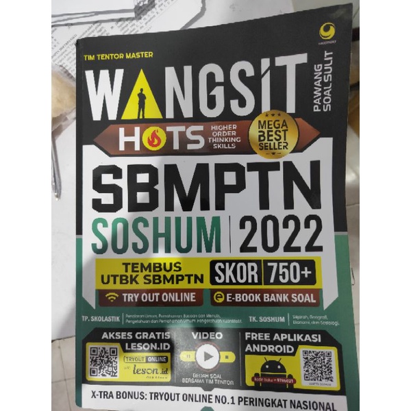 

WANGSIT SBMPTN SOSHUM 2022