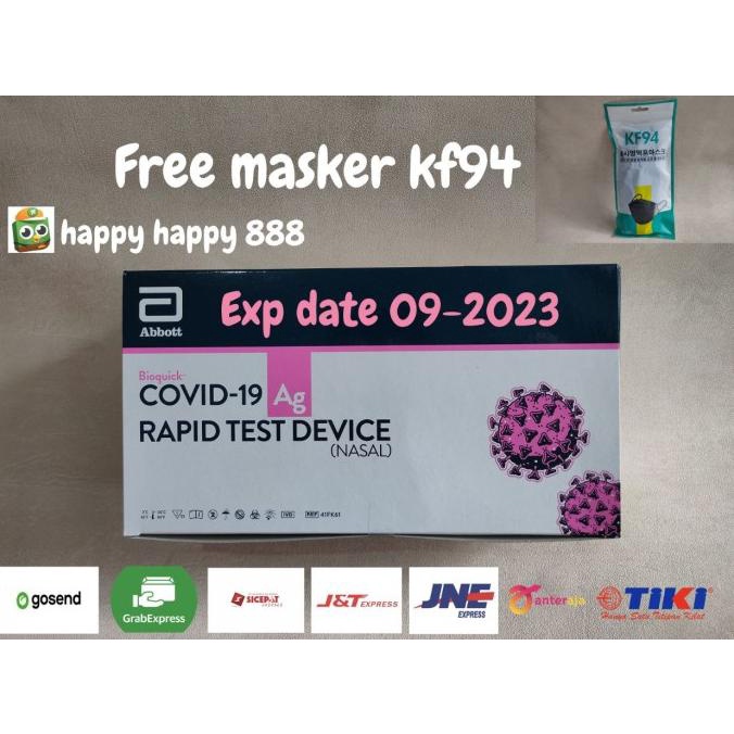 Antigen swab abbott nasal bioquick isi 25pcs