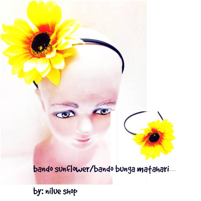 Bando bunga matahari /bando sunflower