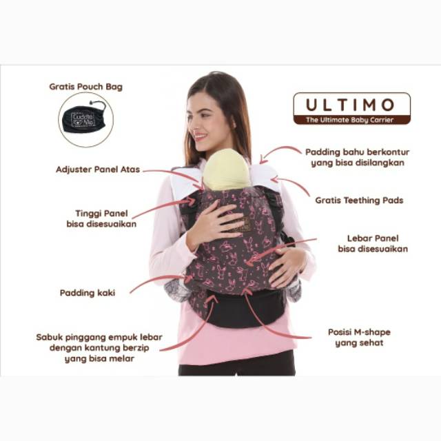 Ultimo Carrier Cuddle Me | Gendongan Bayi