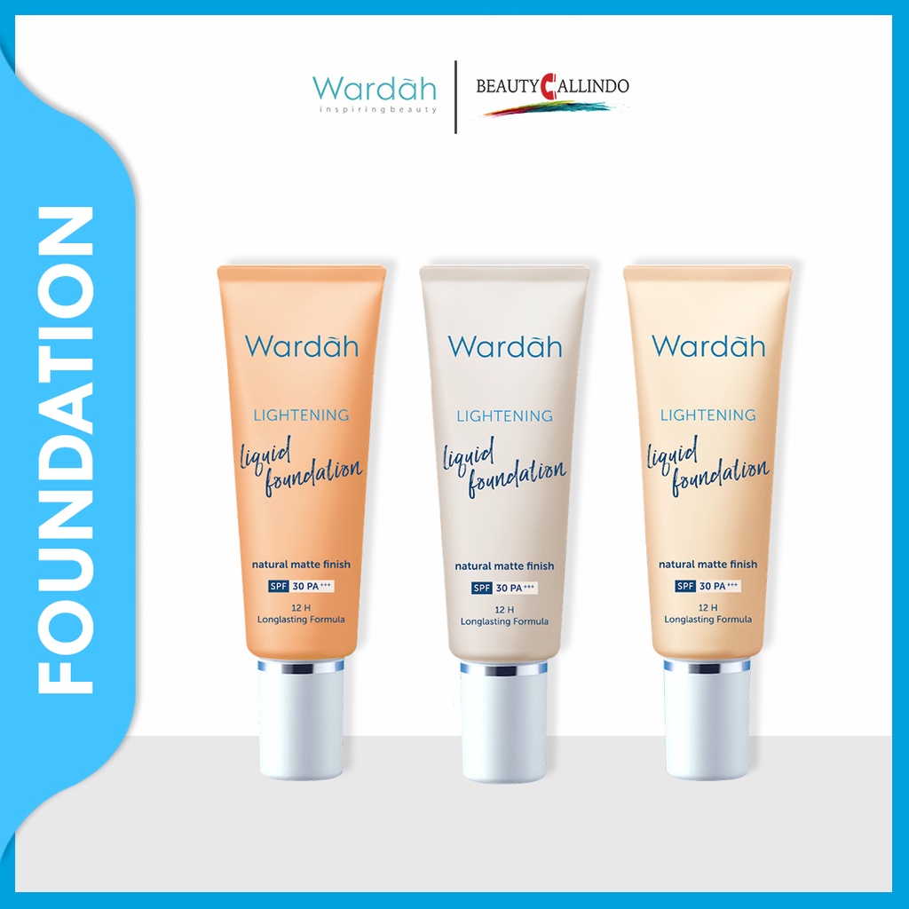 Wardah Lightening Liquid Foundation