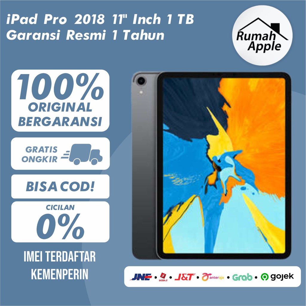 New iPad Pro 2018 11" 11 inch - Cellular / Wifi - 64GB