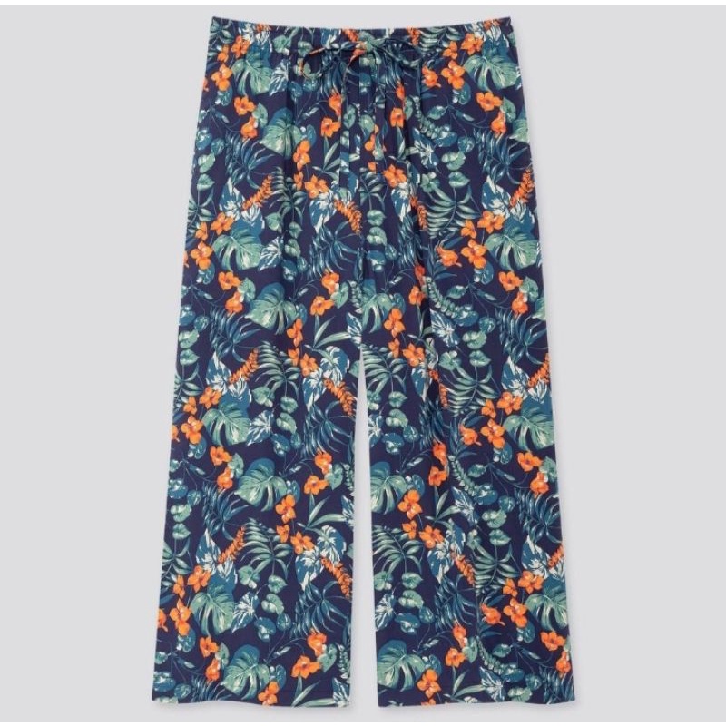 KULOT RELACO 3/4 MOTIF FLORAL/KULOT ORIGINAL UNIQL* RELACO PANT 3/4 TERBARU